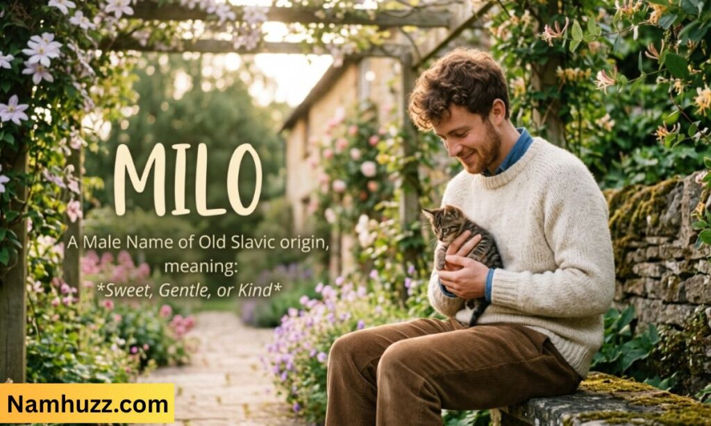 A Male Name That Means Sweet, Gentle, or Kind