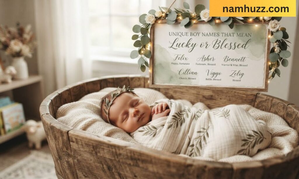 Unique Boy Names That Mean Lucky or Blessed