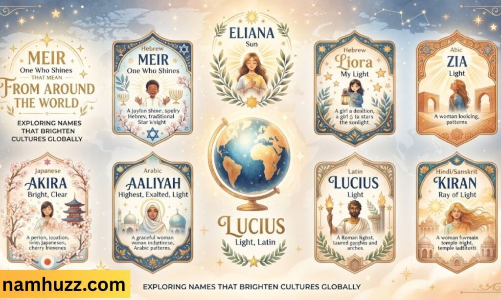 Unique Names That Mean Light From Around the World
