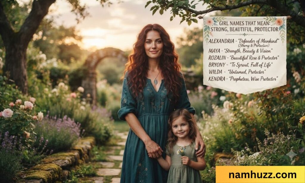 girl names that mean strong and beautiful protector