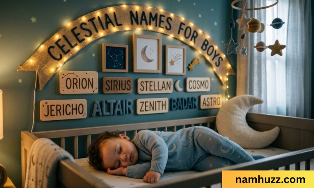names that mean moon or stars for boy