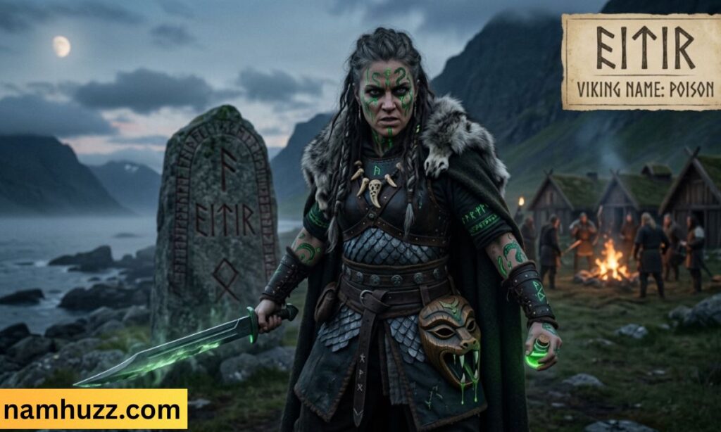 viking name that means poison_