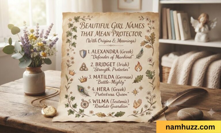 Beautiful Girl Names That Mean Protector (With Origins & Meanings) 