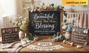 Beautiful Names That Mean Blessing for Boys & Girls (2026)