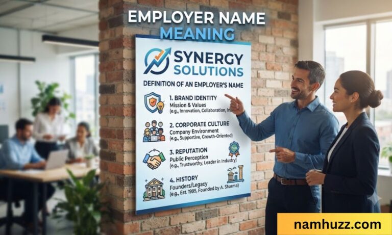 Employer Name Meaning
