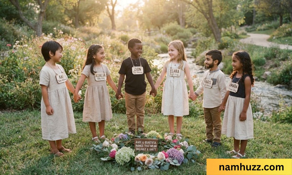 Rare and Beautiful Names That Mean Balance and Unity